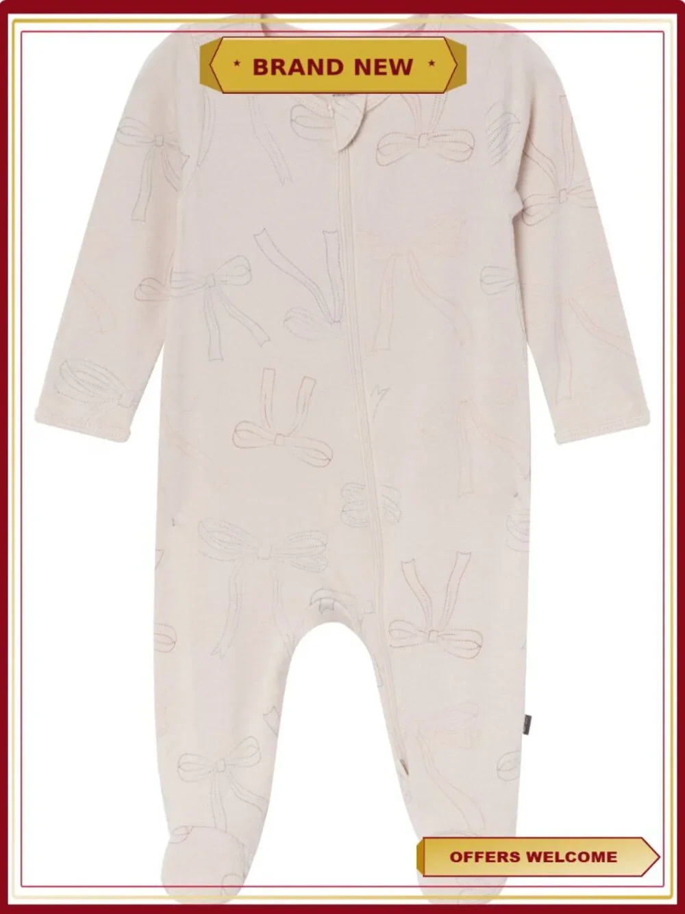 2-Pack Footed Pajamas Newborn-24M Viscose Sleep 'N Play